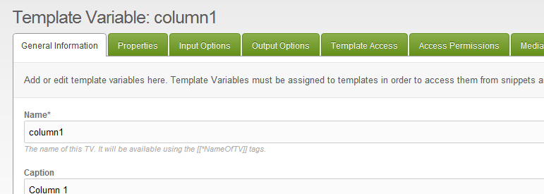 Integrating a Template into MODX part 4